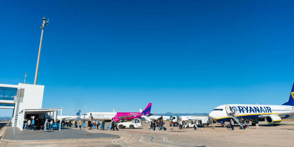 El aeropuerto de Castellón cierra el primer semestre con 122.051 pasajeros y 6.575 operaciones