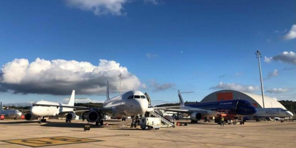 El aeropuerto de Castellón encara su año clave para el impulso de la industria aeroespacial